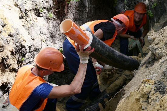 Russia LPR Heating System Repair