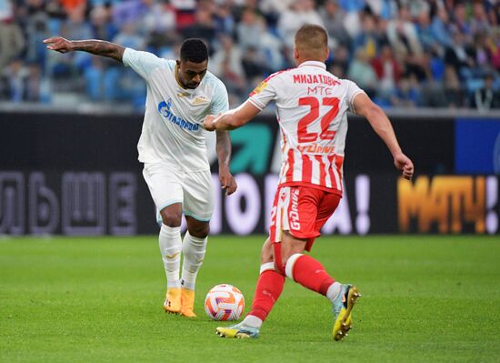 Russia Soccer PARI Premier Cup Crvena Zvezda - Zenit