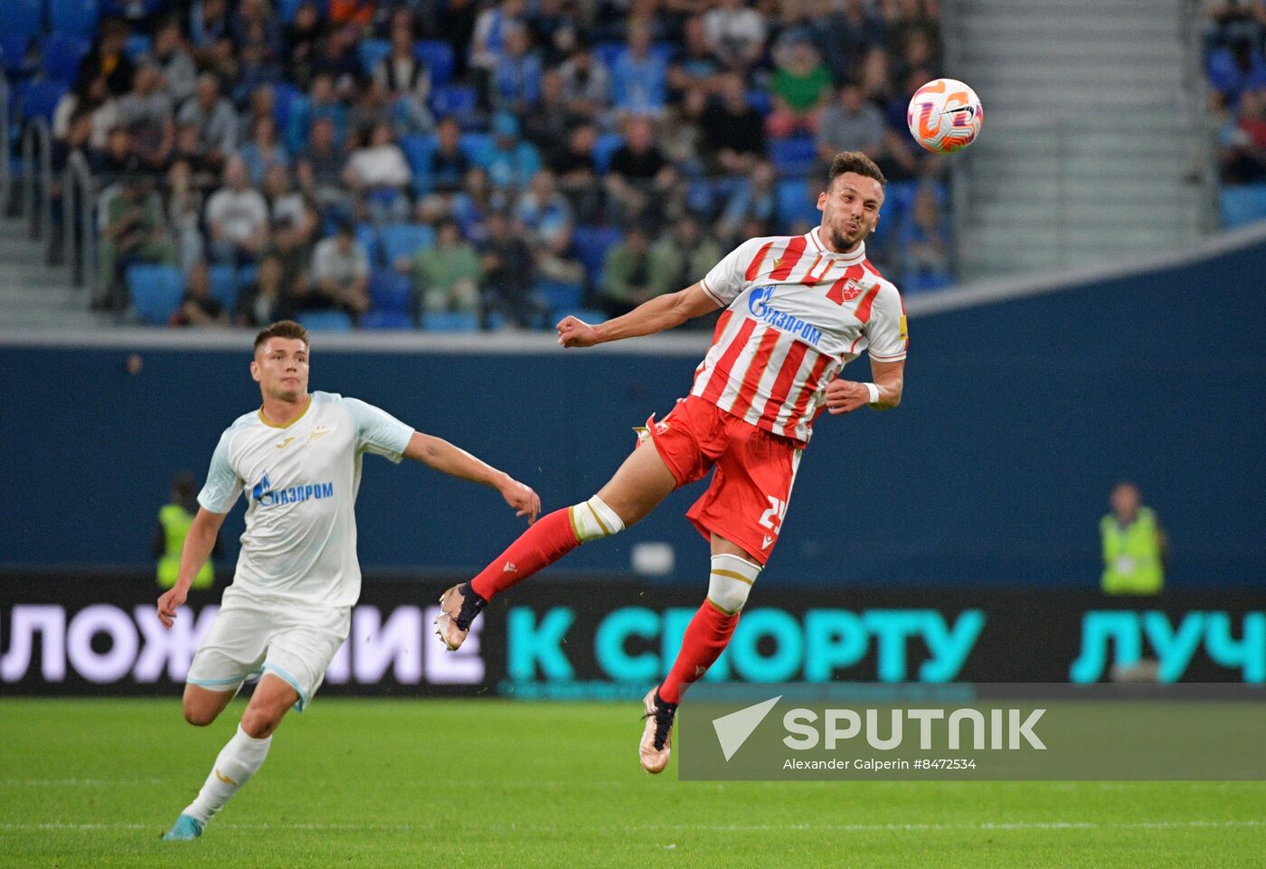 Russia Soccer PARI Premier Cup Crvena Zvezda - Zenit