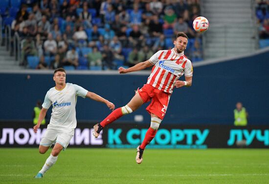 Russia Soccer PARI Premier Cup Crvena Zvezda - Zenit