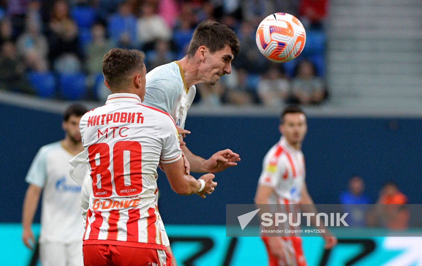 Russia Soccer PARI Premier Cup Crvena Zvezda - Zenit