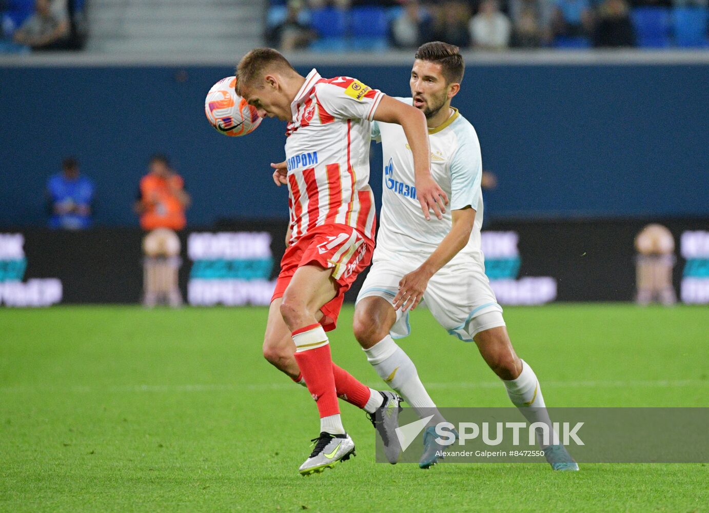 Russia Soccer PARI Premier Cup Crvena Zvezda - Zenit