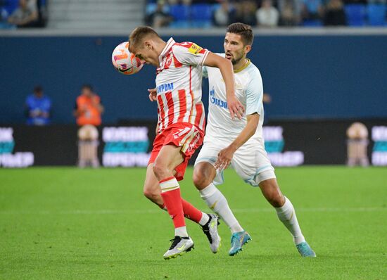 Russia Soccer PARI Premier Cup Crvena Zvezda - Zenit