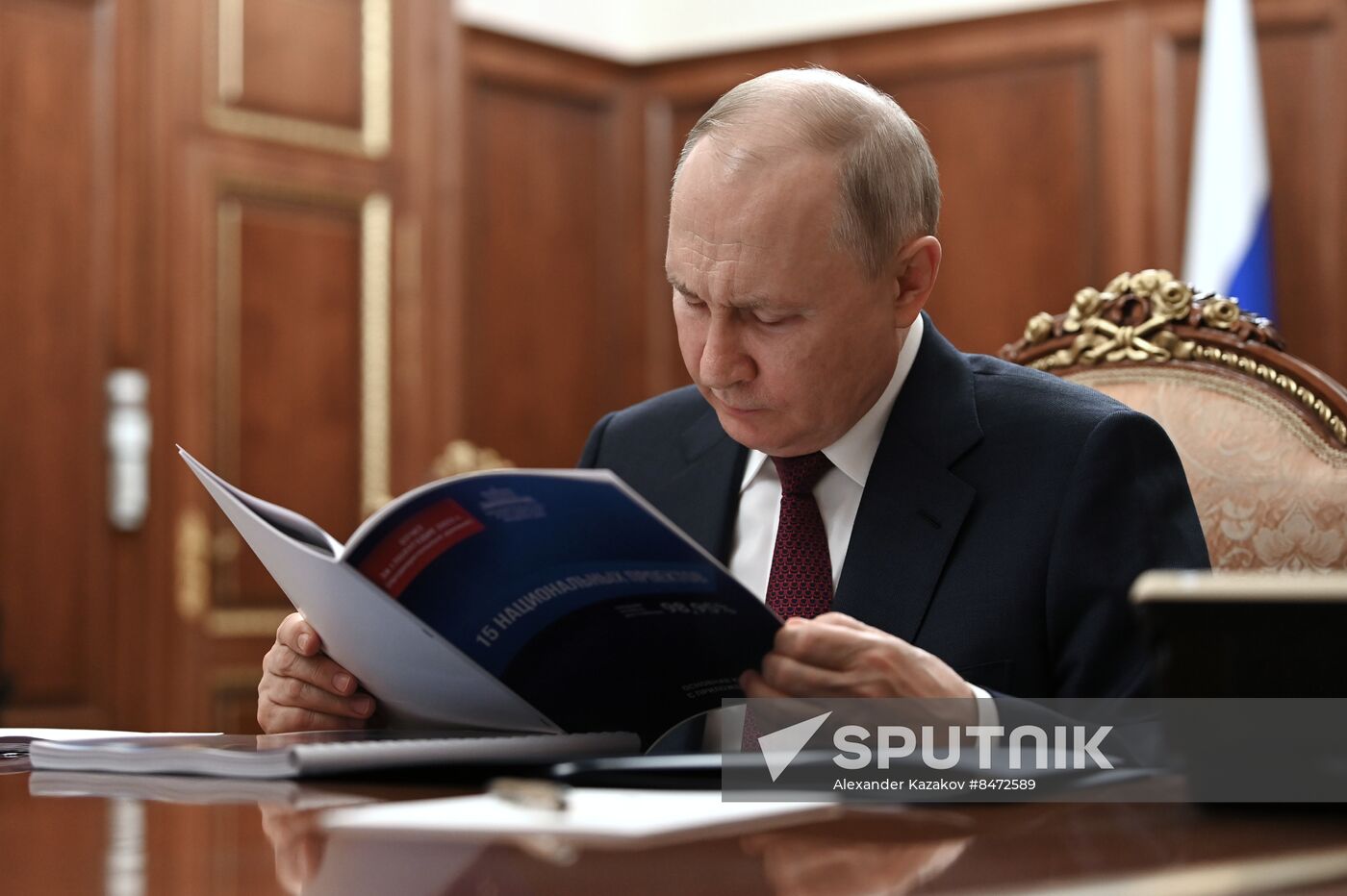Russia Putin Mishustin