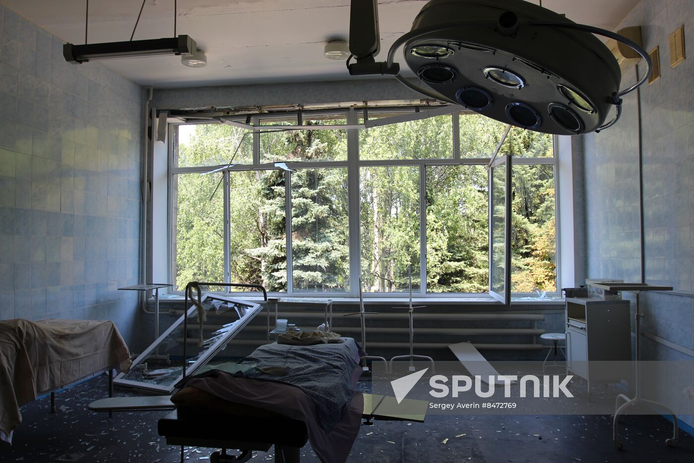 Russia Ukraine Military Operation Shelling
