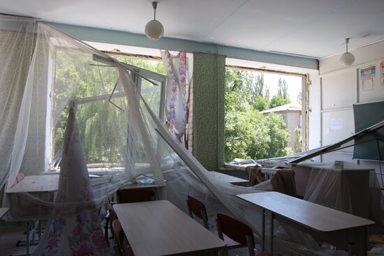Russia Ukraine Military Operation Shelling