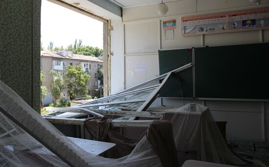 Russia Ukraine Military Operation Shelling