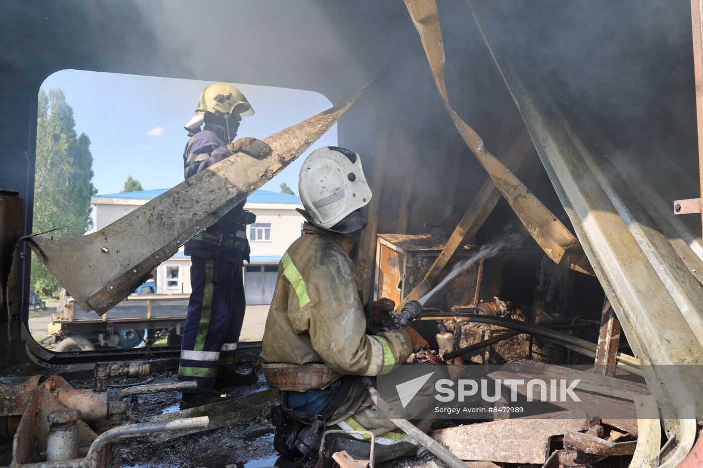 Russia Ukraine Military Operation Shelling Aftermath