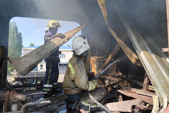 Russia Ukraine Military Operation Shelling Aftermath