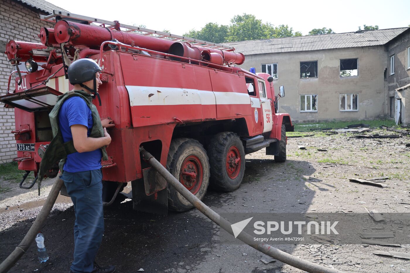 Russia Ukraine Military Operation Shelling Aftermath