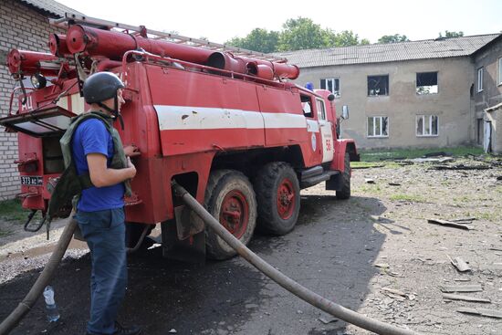 Russia Ukraine Military Operation Shelling Aftermath