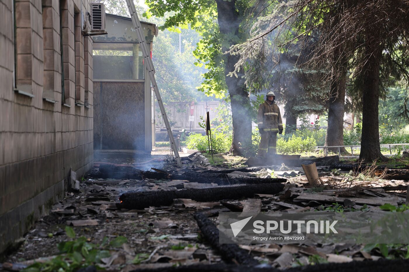 Russia Ukraine Military Operation Shelling Aftermath