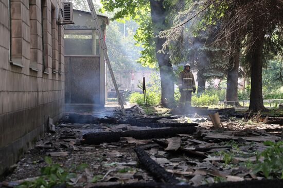 Russia Ukraine Military Operation Shelling Aftermath