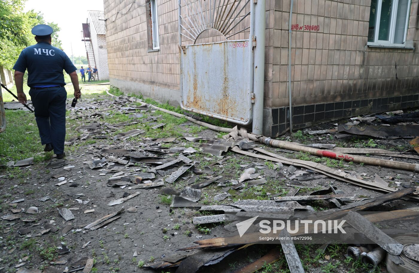 Russia Ukraine Military Operation Shelling Aftermath