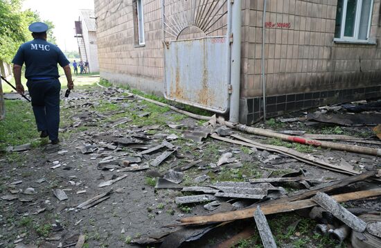 Russia Ukraine Military Operation Shelling Aftermath