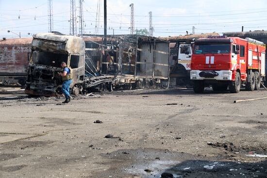 Russia Ukraine Military Operation Shelling Aftermath