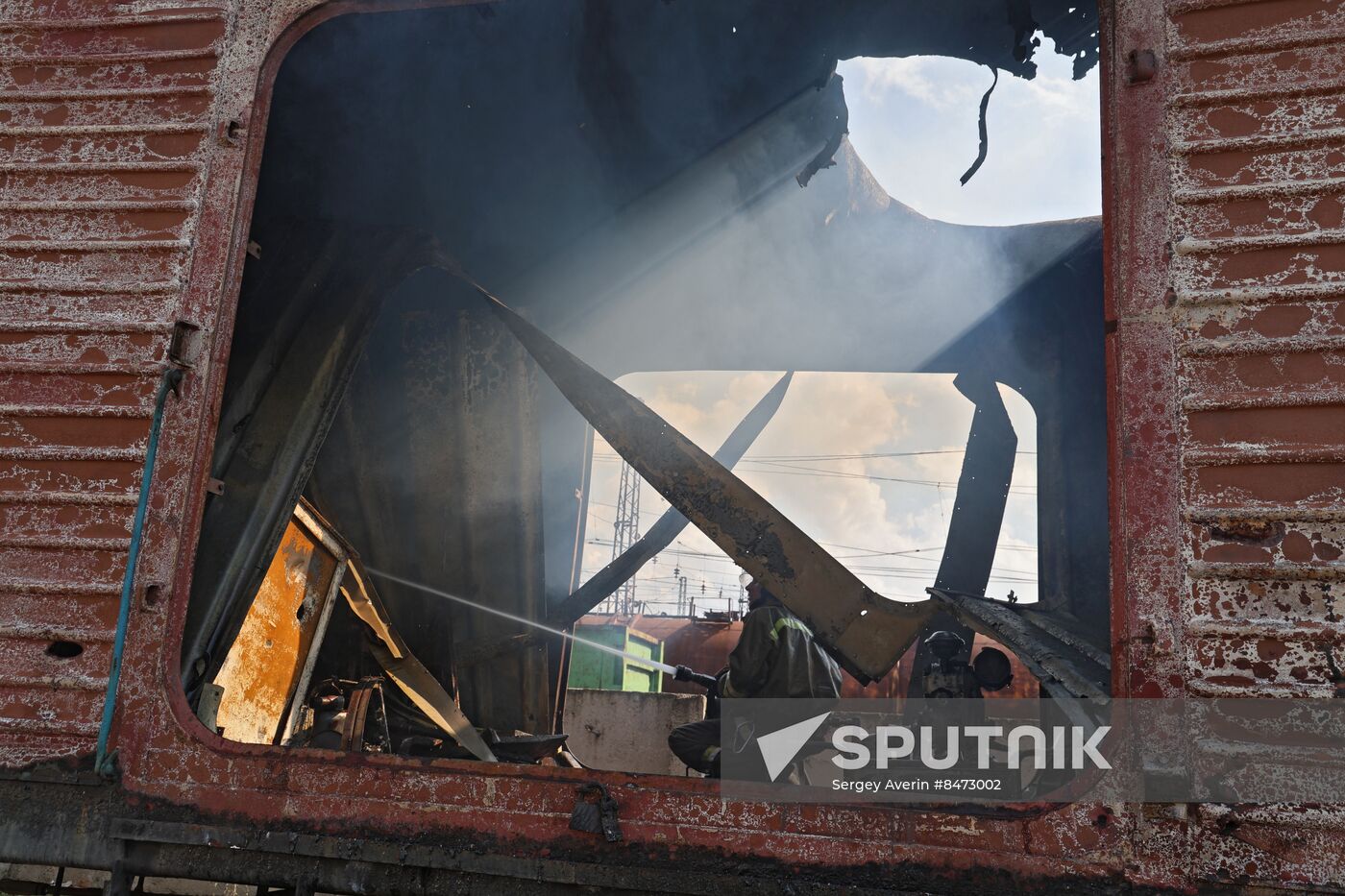 Russia Ukraine Military Operation Shelling Aftermath