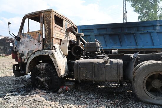 Russia Ukraine Military Operation Shelling Aftermath
