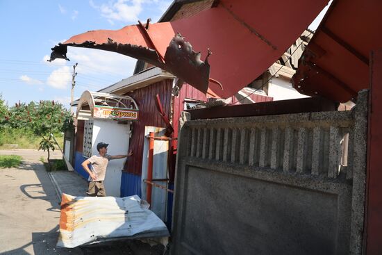Russia Ukraine Military Operation Shelling Aftermath
