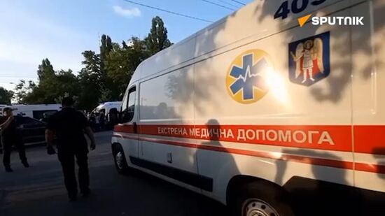Kiev after a Ukrainian nationalist detonated three bombs in courthouse