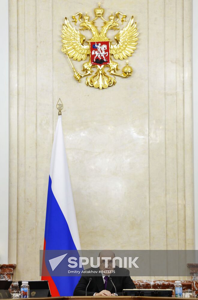 Russia Mishustin Government