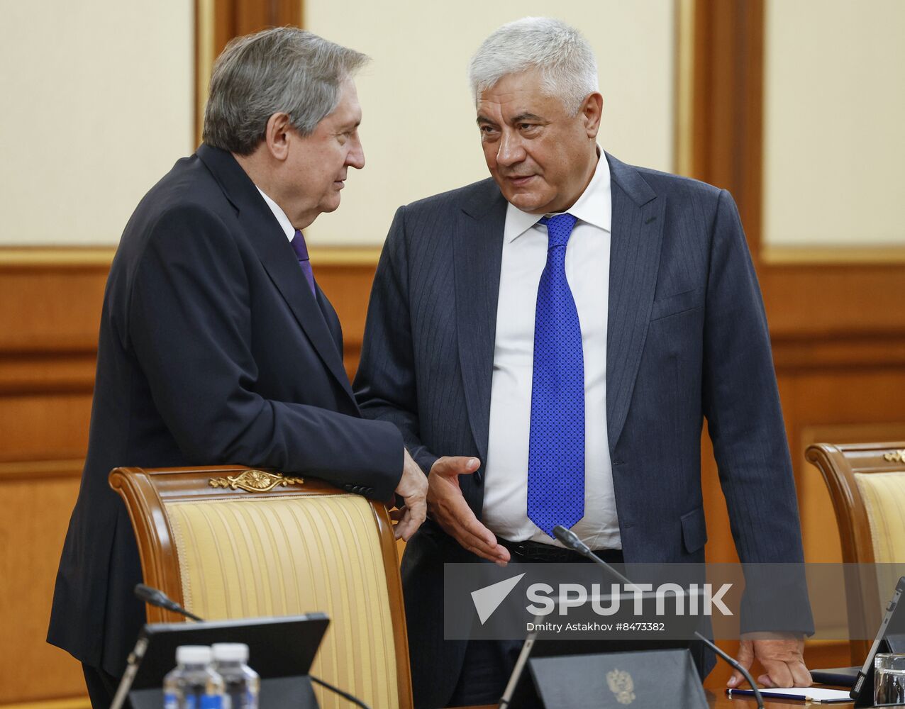 Russia Mishustin Government