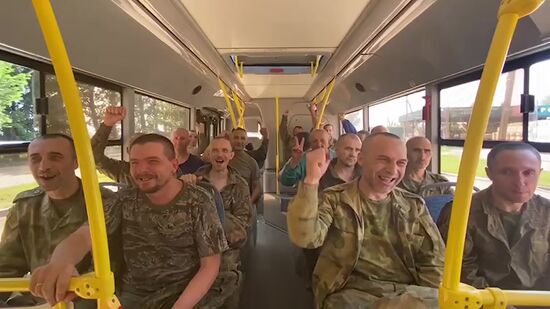 Russia Ukraine Military Operation POW Exchange