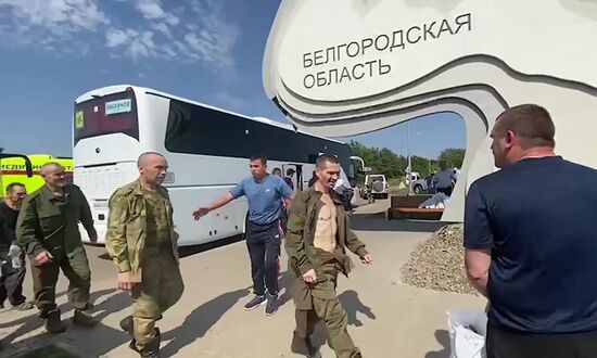 Russia Ukraine Military Operation POW Exchange