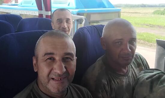 Russia Ukraine Military Operation POW Exchange