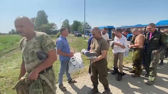 Russia Ukraine Military Operation POW Exchange