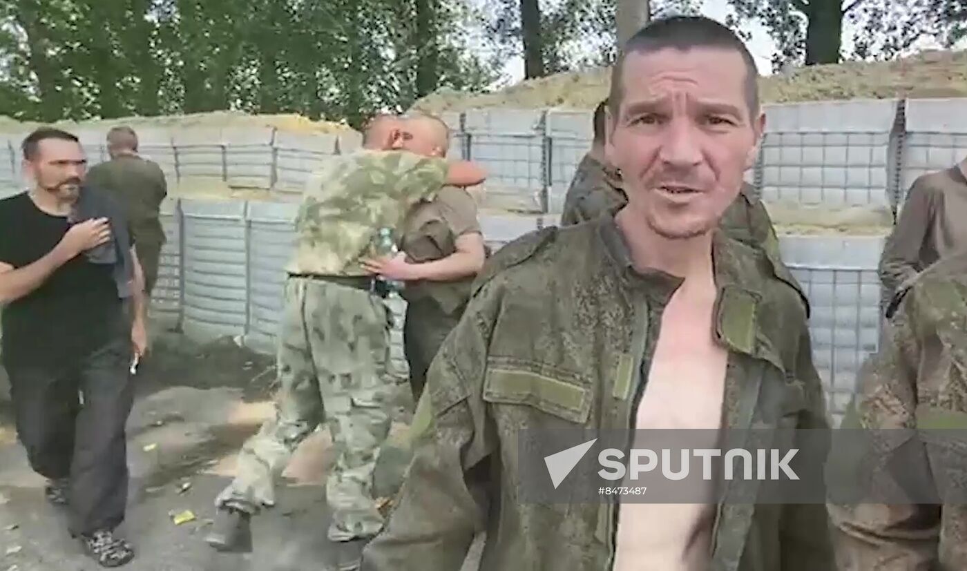 Russia Ukraine Military Operation POW Exchange