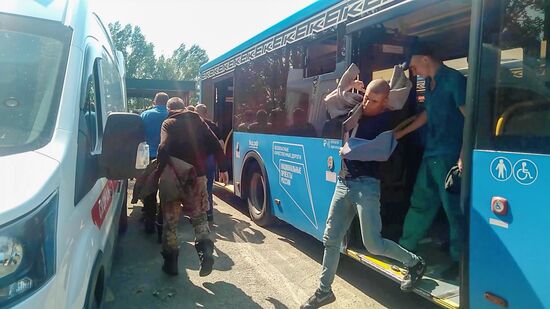 Russia Ukraine Military Operation POW Exchange
