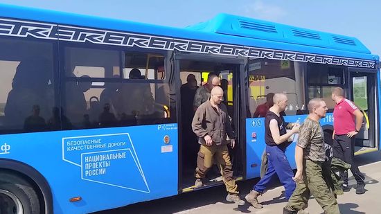 Russia Ukraine Military Operation POW Exchange