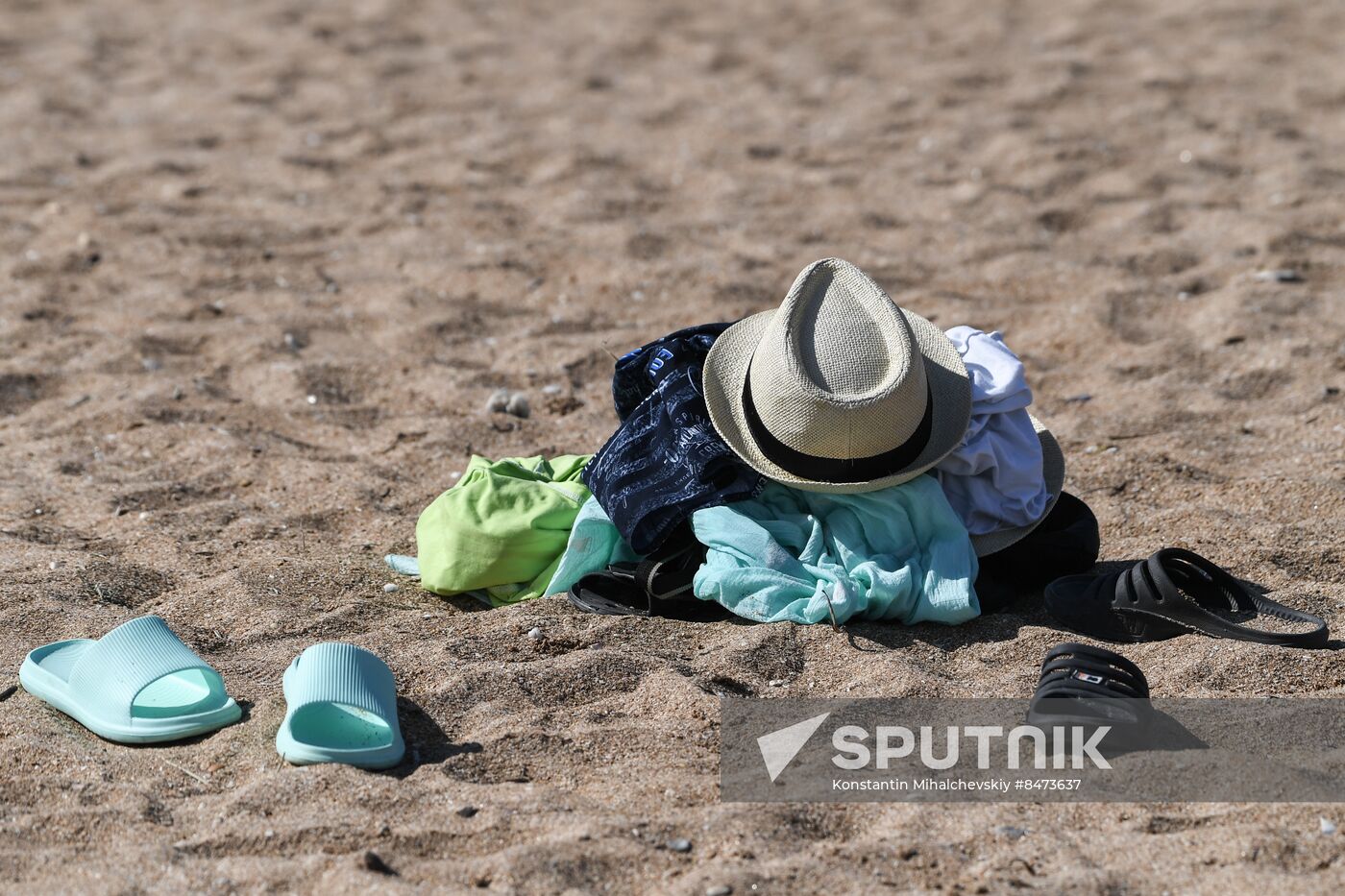 Hot weather in Crimea