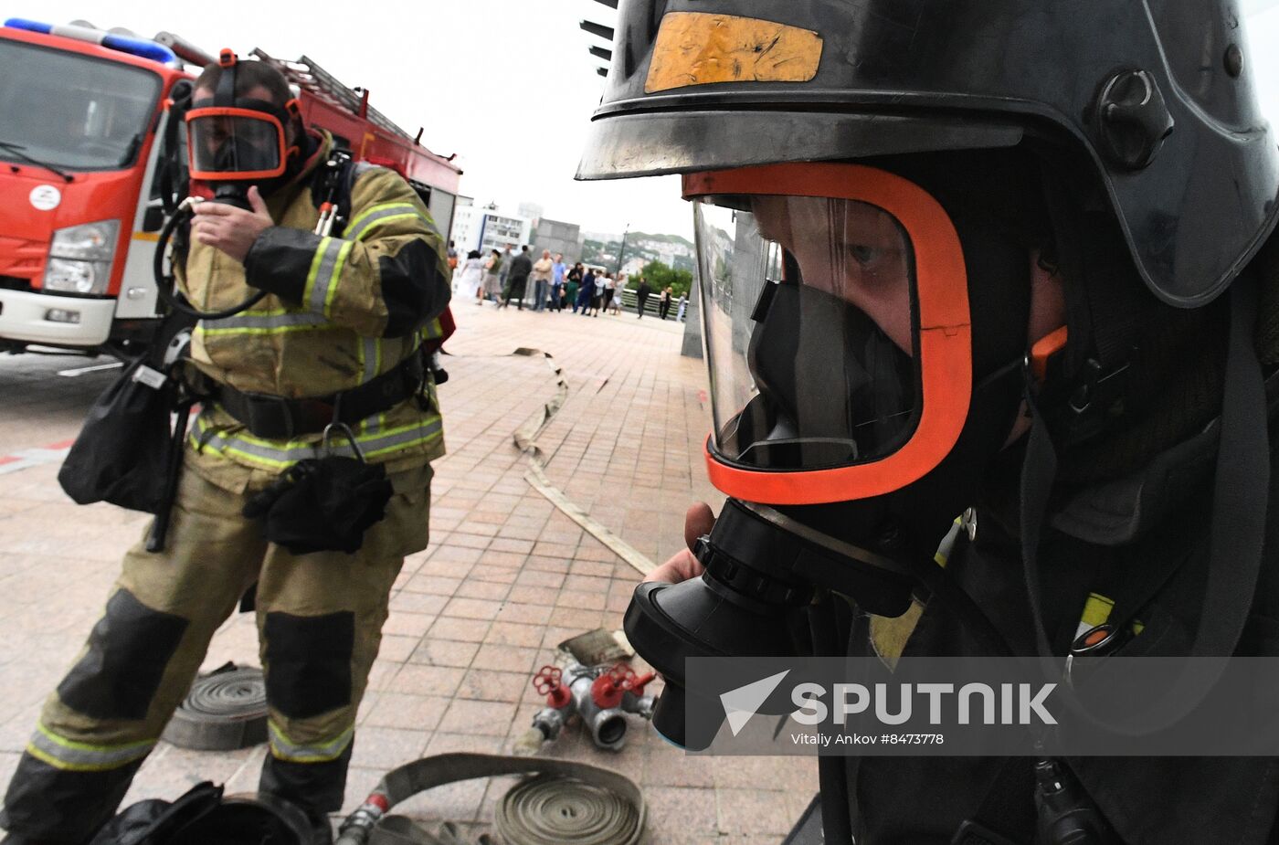 Russia Fire Drills