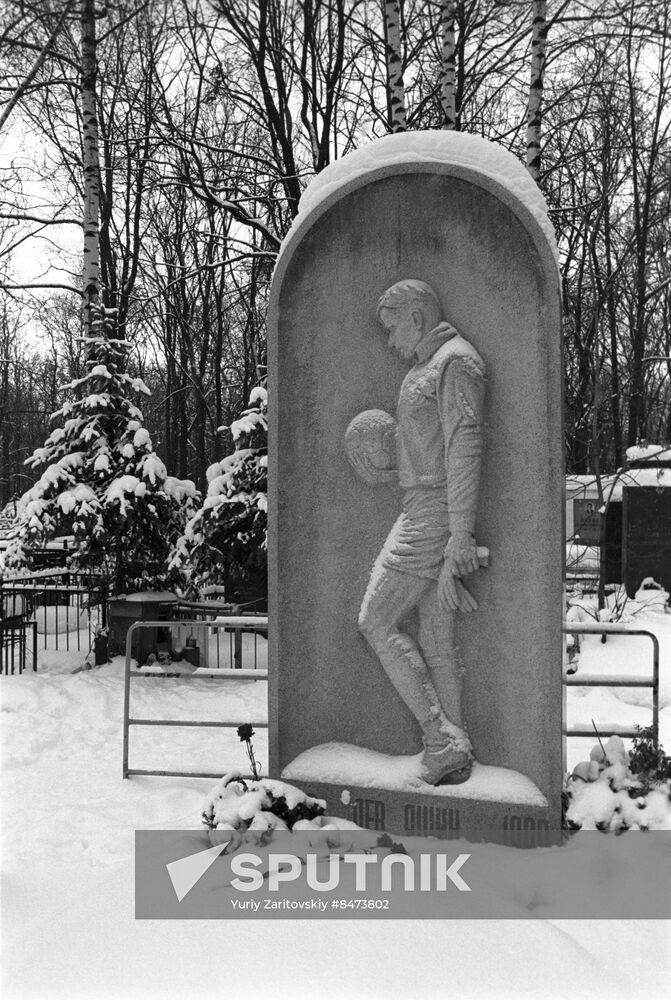 Vagankovo Cemetery in Moscow