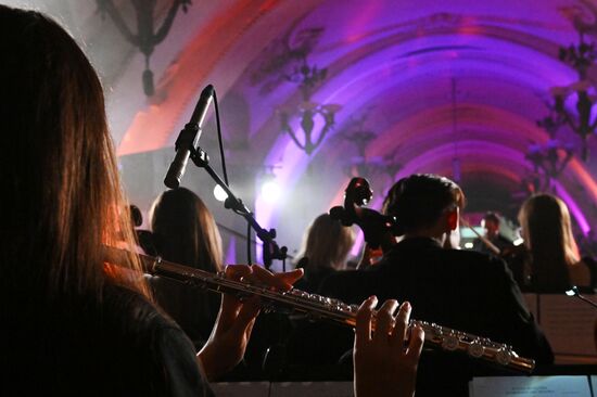 Russia Moscow Transport Day Orchestra