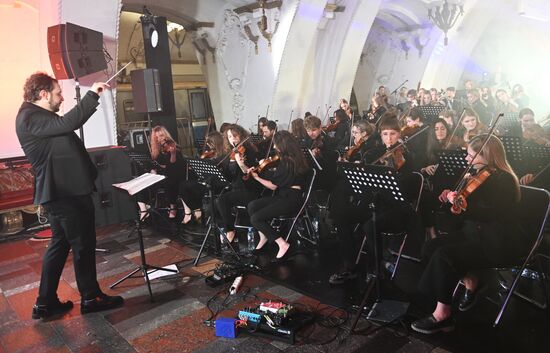 Russia Moscow Transport Day Orchestra