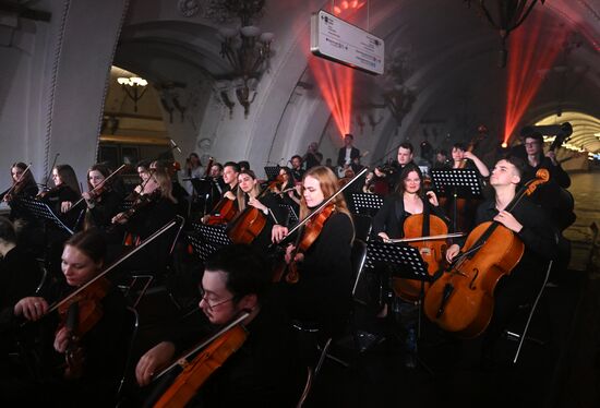 Russia Moscow Transport Day Orchestra