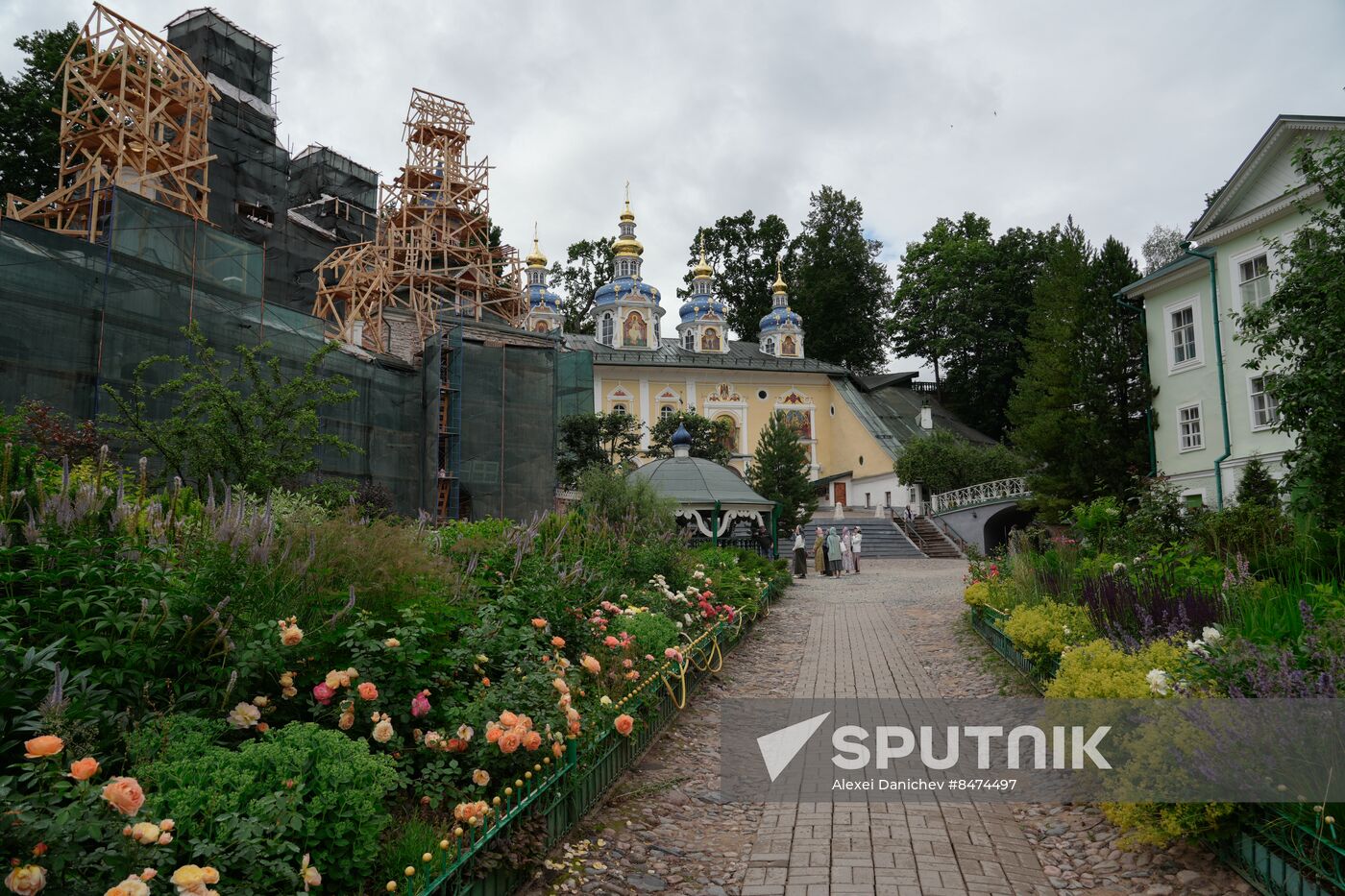 Russia Religion Monastery Restoration