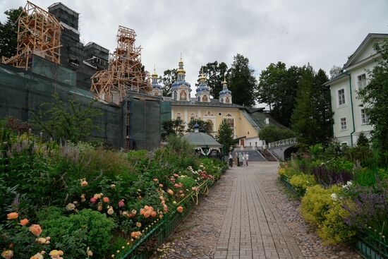 Russia Religion Monastery Restoration