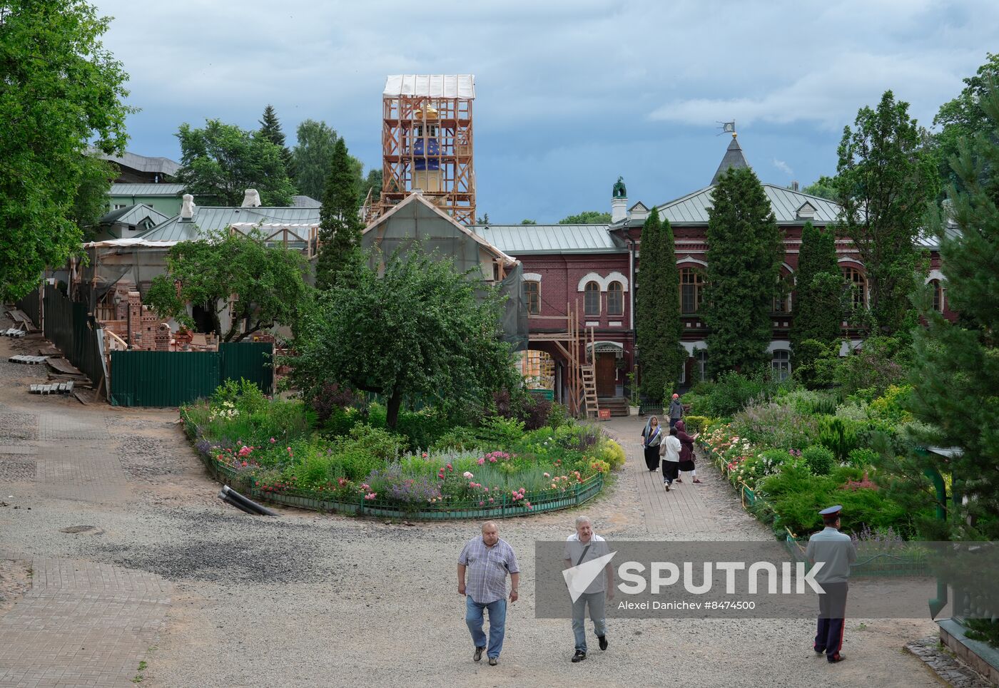 Russia Religion Monastery Restoration