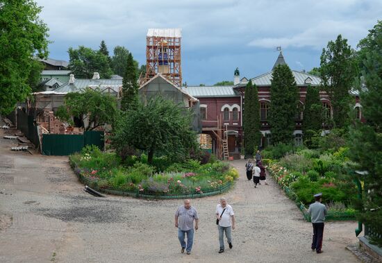 Russia Religion Monastery Restoration
