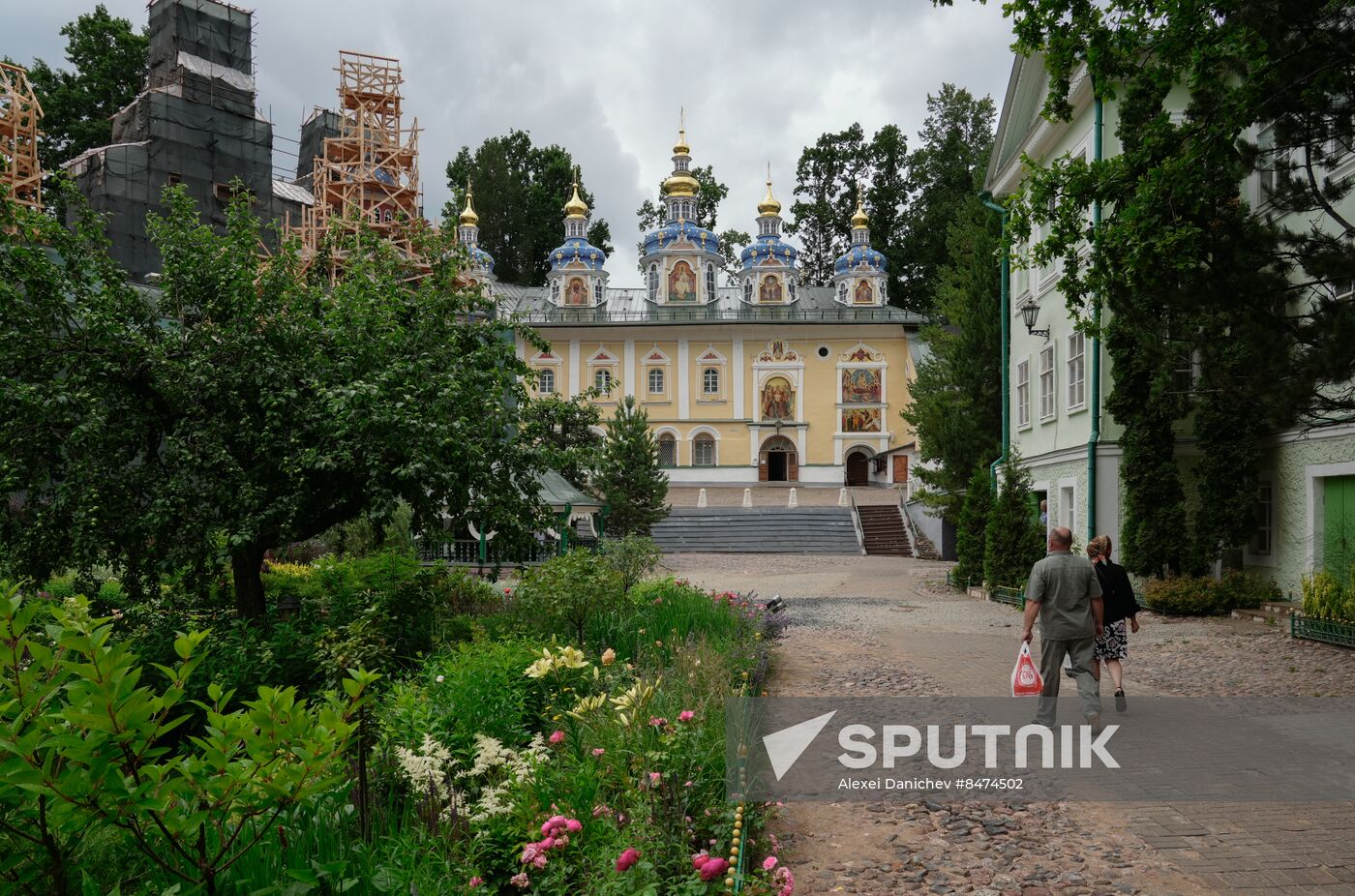 Russia Religion Monastery Restoration