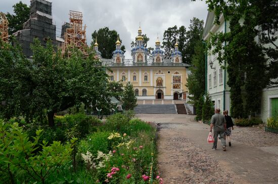 Russia Religion Monastery Restoration