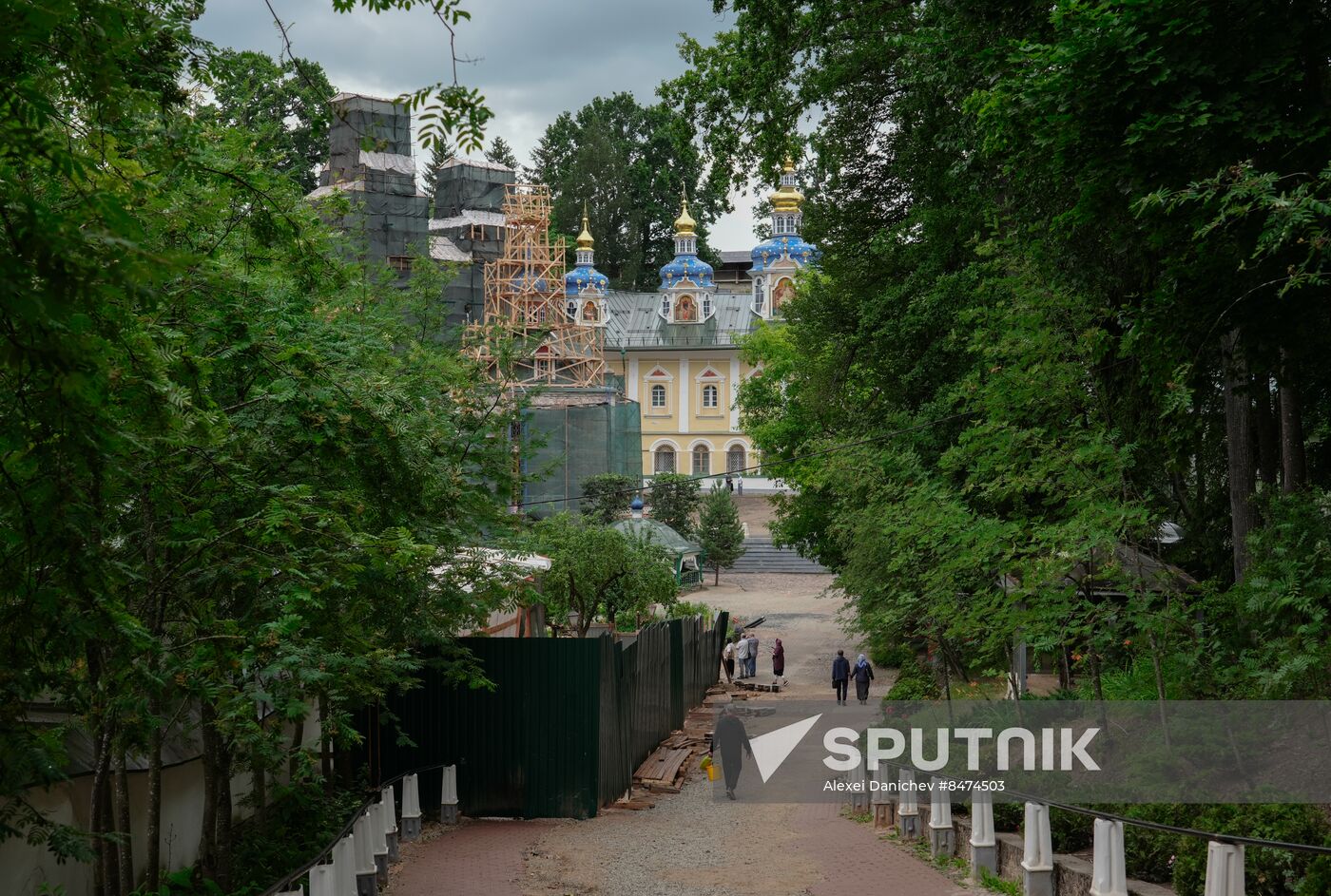 Russia Religion Monastery Restoration