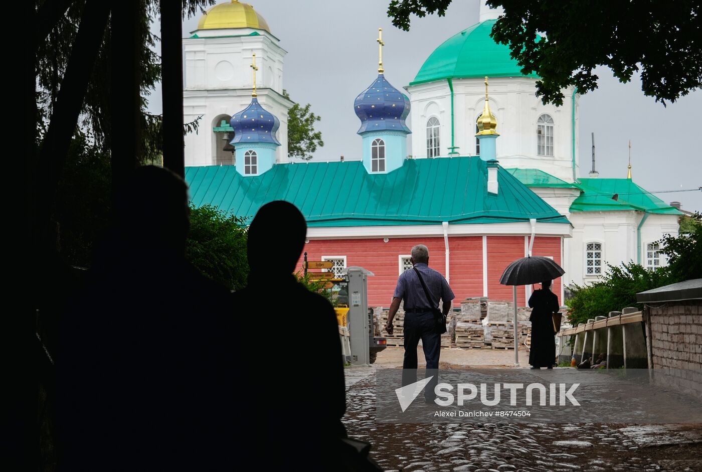 Russia Religion Monastery Restoration