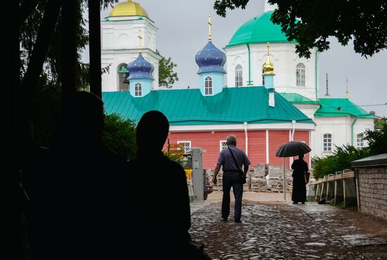 Russia Religion Monastery Restoration