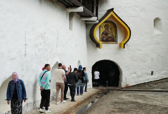 Russia Religion Monastery Restoration