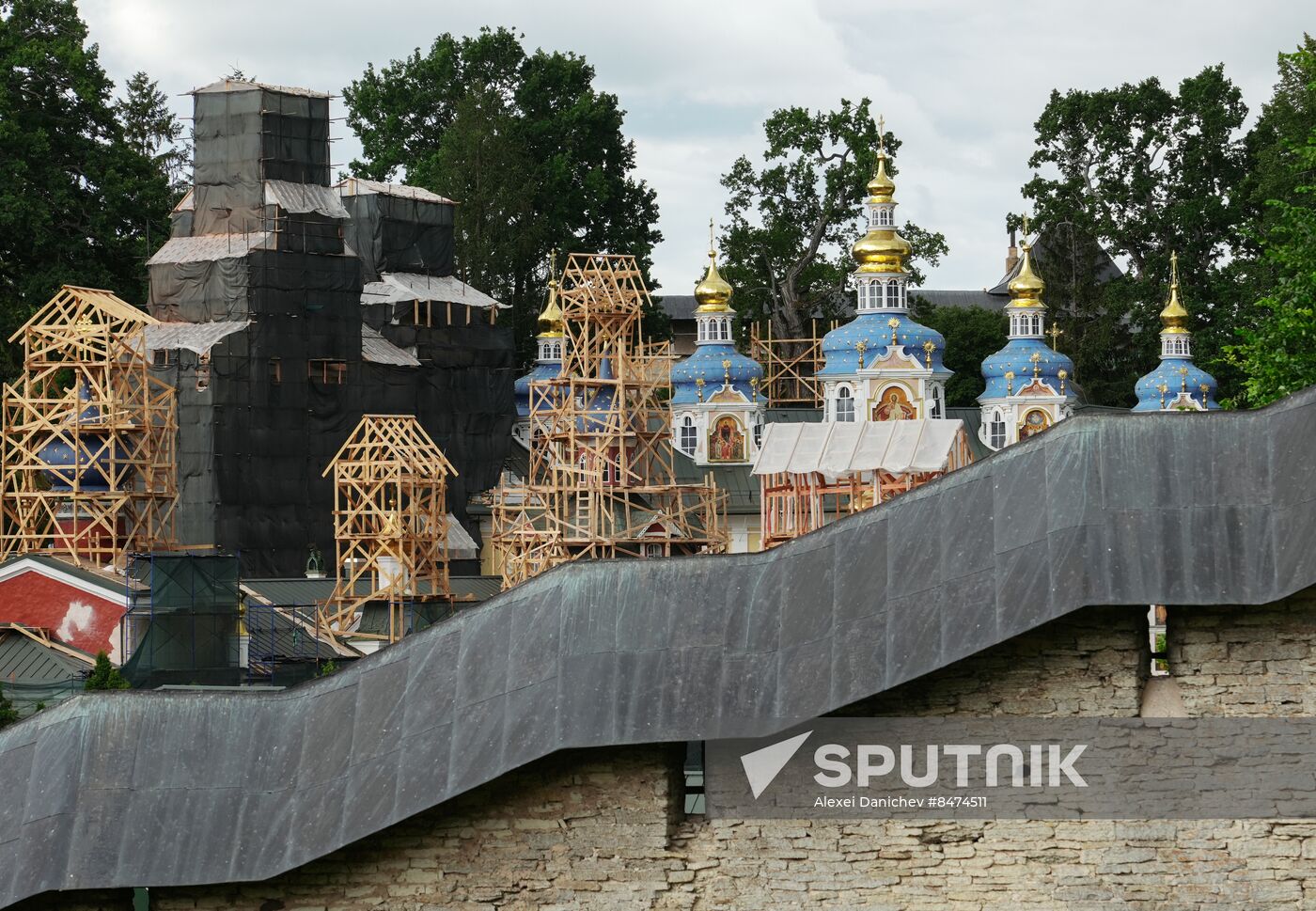 Russia Religion Monastery Restoration